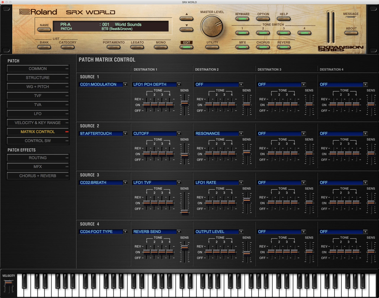 Roland Cloud SRX World Virtual Instrument Plugin - Lifetime Key