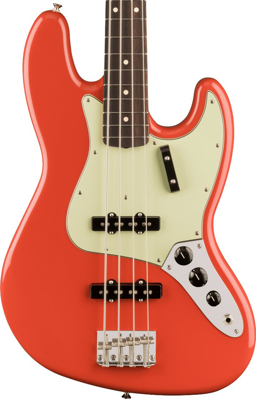 Fender Vintera II '60s Jazz Bass in Fiesta Red - Andertons Music Co.