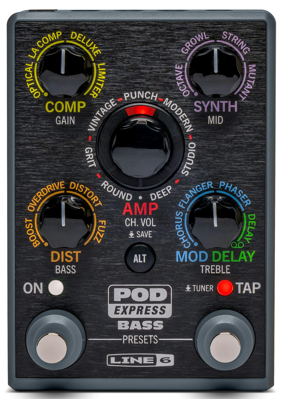 LINE 6 POD EXPRESS BASS エフェクター ベース POD Express | Bass - Line 6 Japan