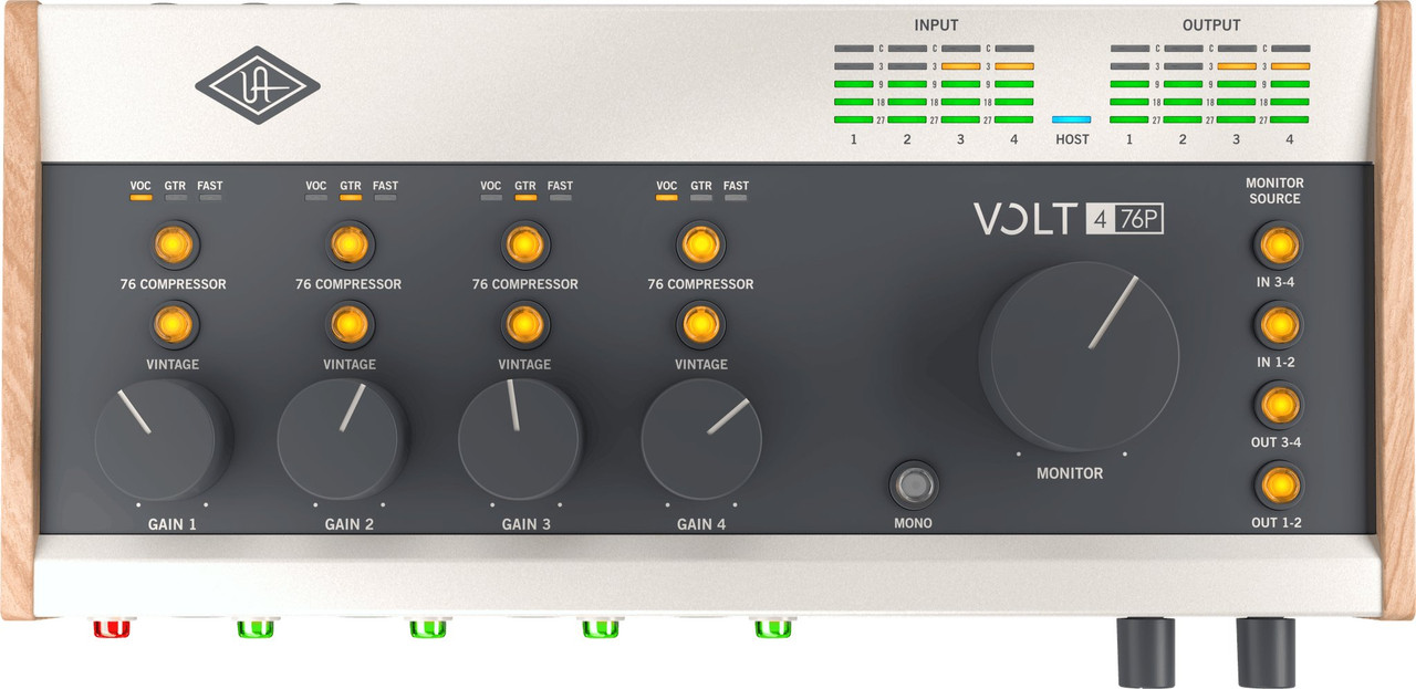 Universal Audio Volt 476P 4-in/4-out USB 2.0 Audio Interface