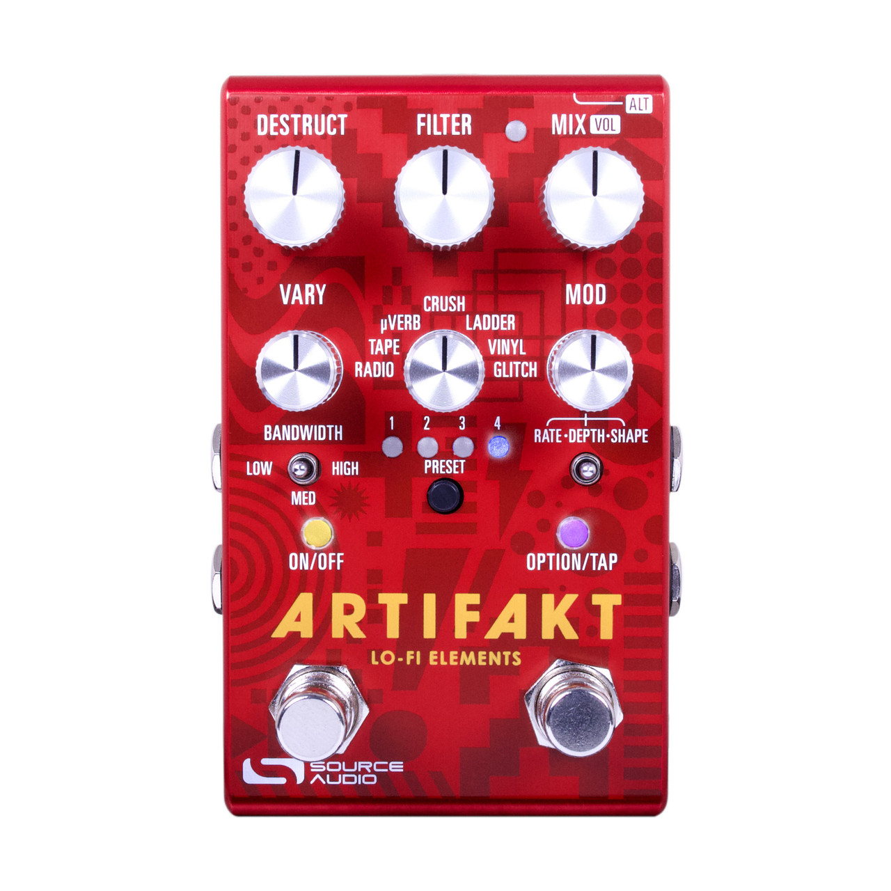 Source Audio ARTIFAKT Lo-Fi Elements Modulation, Reverb Bit