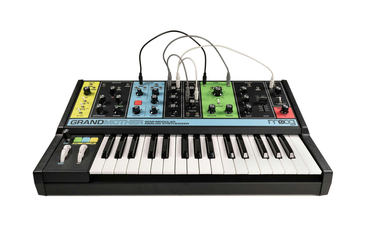 Moog Grandmother Semi-Modular Analog Synthesizer - Andertons 