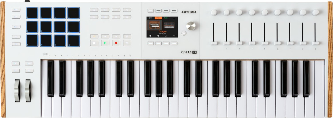 Arturia Keylab MK3 49 White MIDI Keyboard & Controller - Andertons