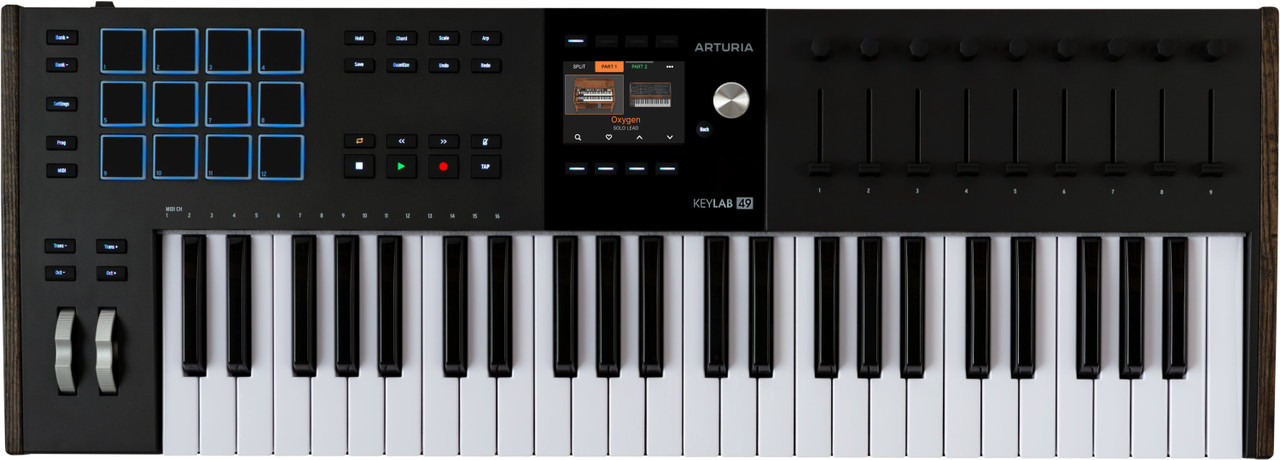 Arturia Keylab MK3 49 Black MIDI Keyboard & Controller - Andertons