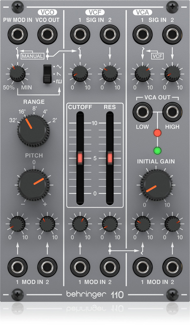 Behringer 904A VCLPF VCF moog ユーロラック BEHRINGER 904A VC LOW PASS FILTER モジュラーシンセサイザー ユーロ