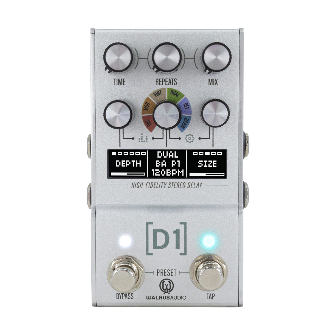 ギター WALRUS AUDIO D1 MKII Walrus Audio Mako Series MKII D1 High Fidelity Delay Pedal