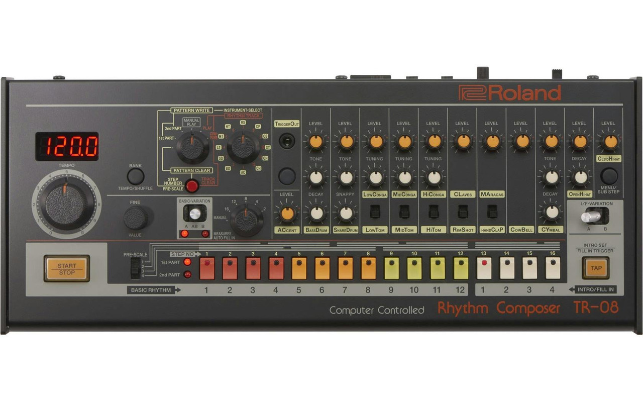 Roland Boutique TR-08 ローランドtr-808 TR-909 Roland TR-08 Roland Boutique TR-808 Rhythm Composer