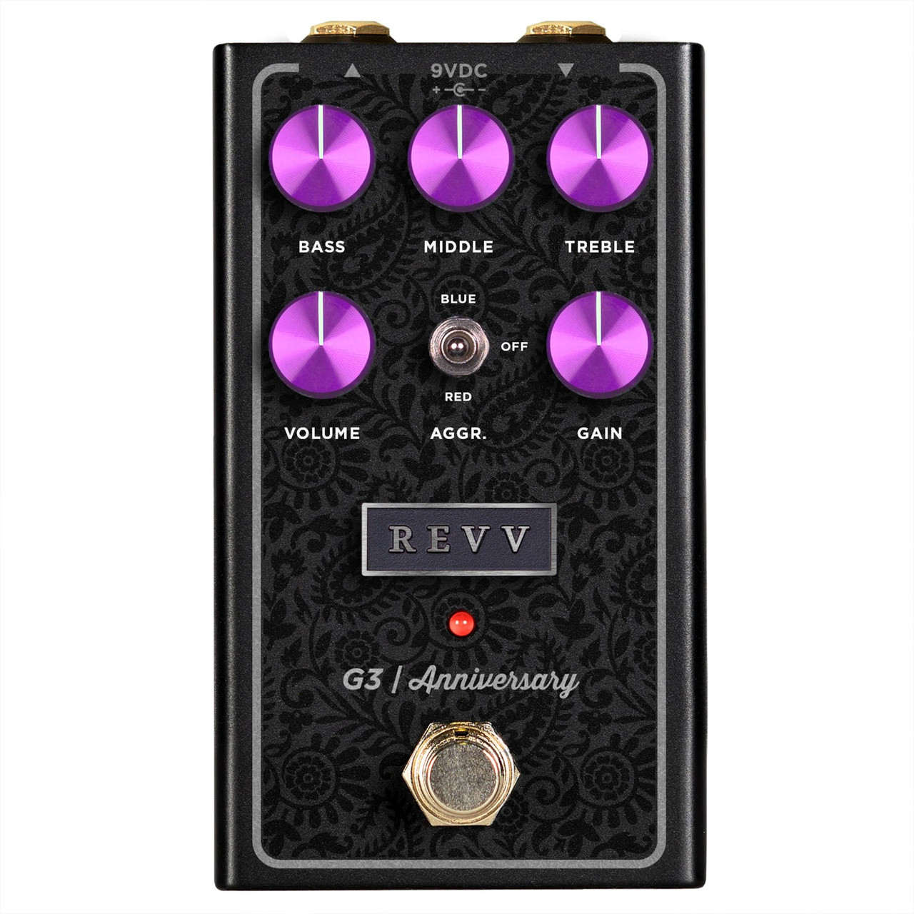 REVV G3 プリアンプ Amazon.com: Revv Amplification G Series G3 Pedal, Black