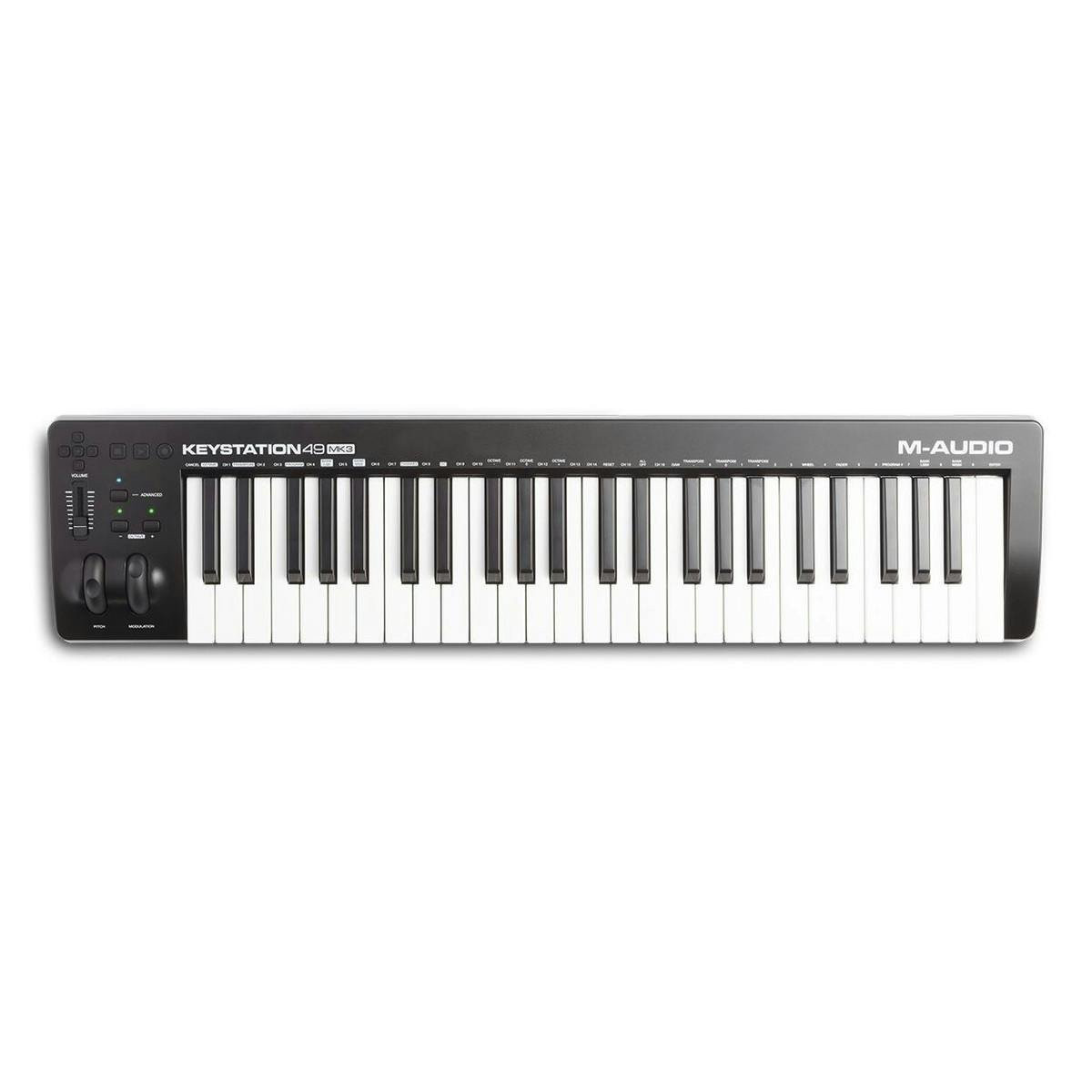 M-AUDIO Keystation 49 MK3 MIDIコントローラー M-Audio Keystation 49 Mk3 MIDI Keyboard - Andertons Music Co.
