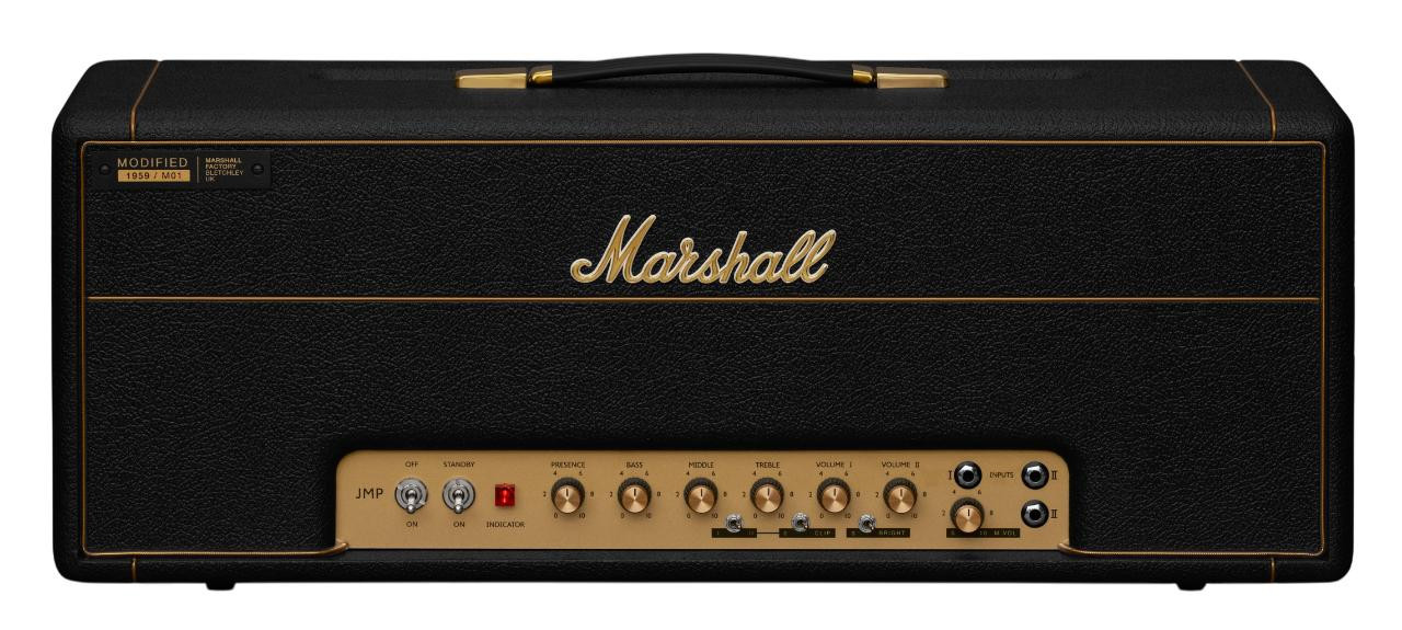 【未使用品】Fender Stratocaster, Marshall amp Marshall Modified 1959MS JMP Amplifier Head - Andertons Music Co