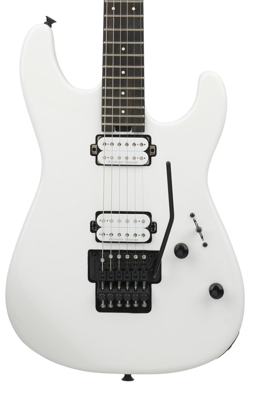 Charvel Pro-Mod Plus San Dimas Style 1 HH FR Guitar In Snow White