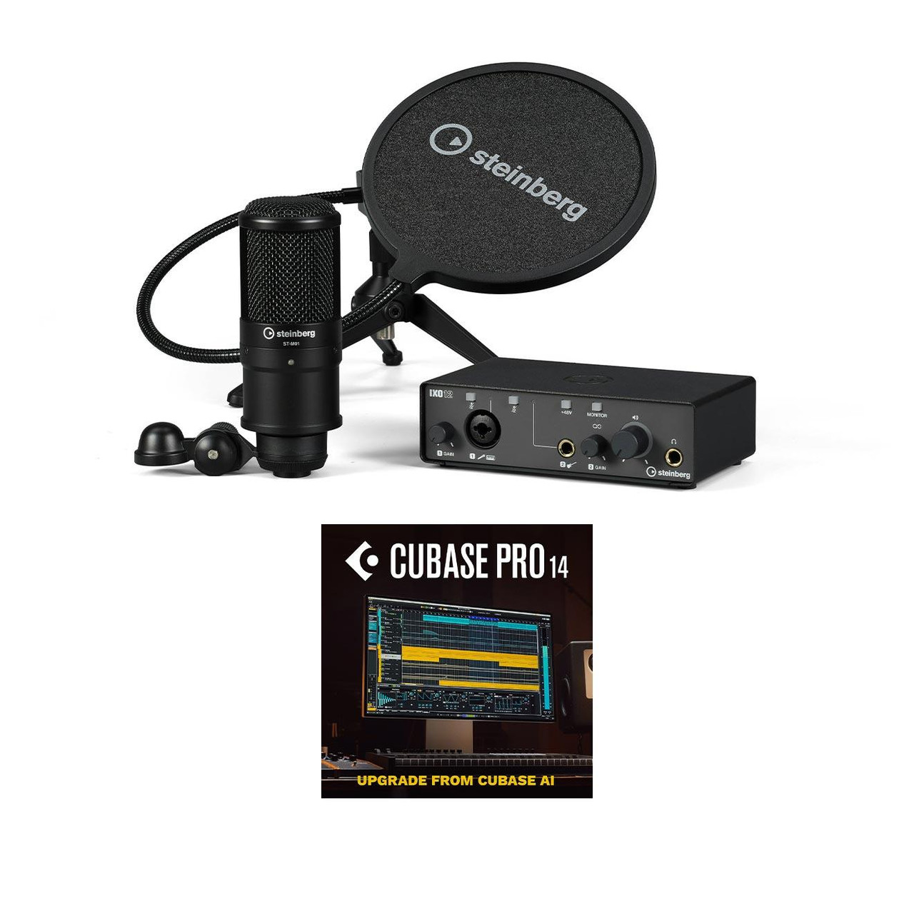 Steinberg IXO Podcast Pack with Cubase Pro Upgrade - Andertons
