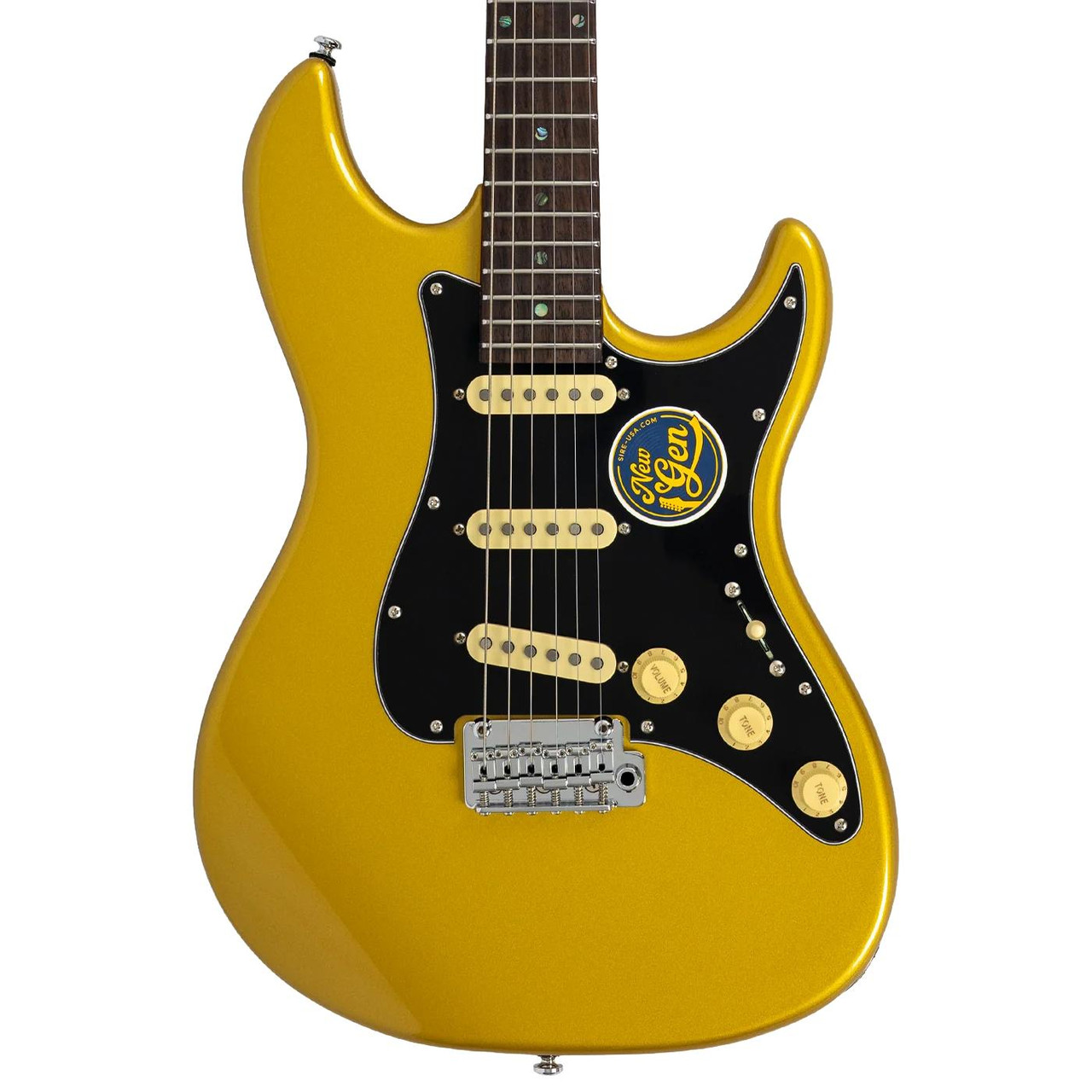 Sire Larry Carlton S7 New Gen Electric Guitar in Metallic Gold