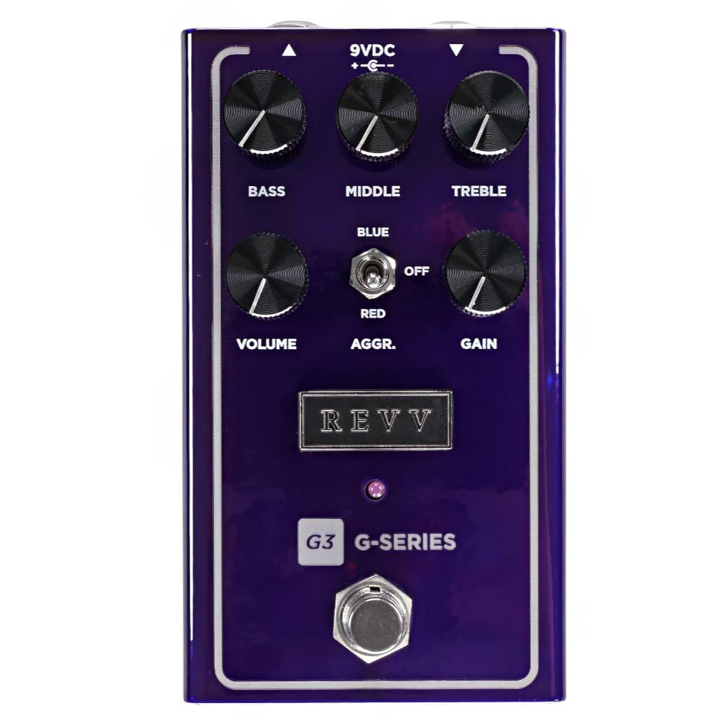 Revv Amplification G3 V2 Preamp Overdrive & Distortion Pedal in