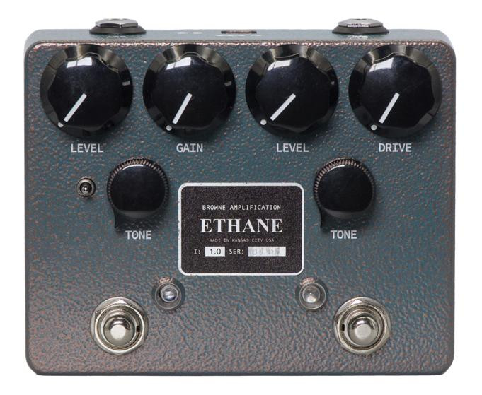 Browne Amplification Ethane Dual Overdrive - Black | Reverb Browne