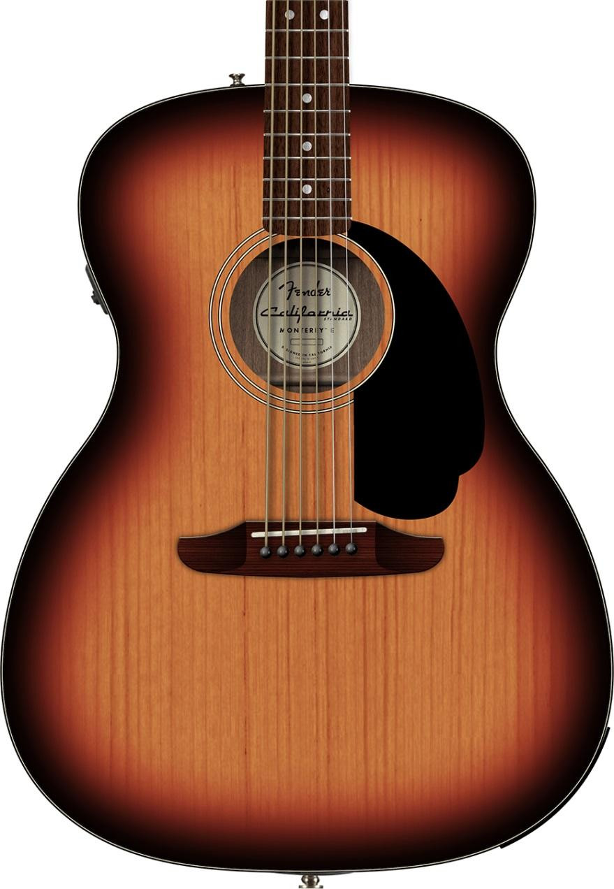 Fender California Standard Monterey Electro-Acoustic in 3-Colour