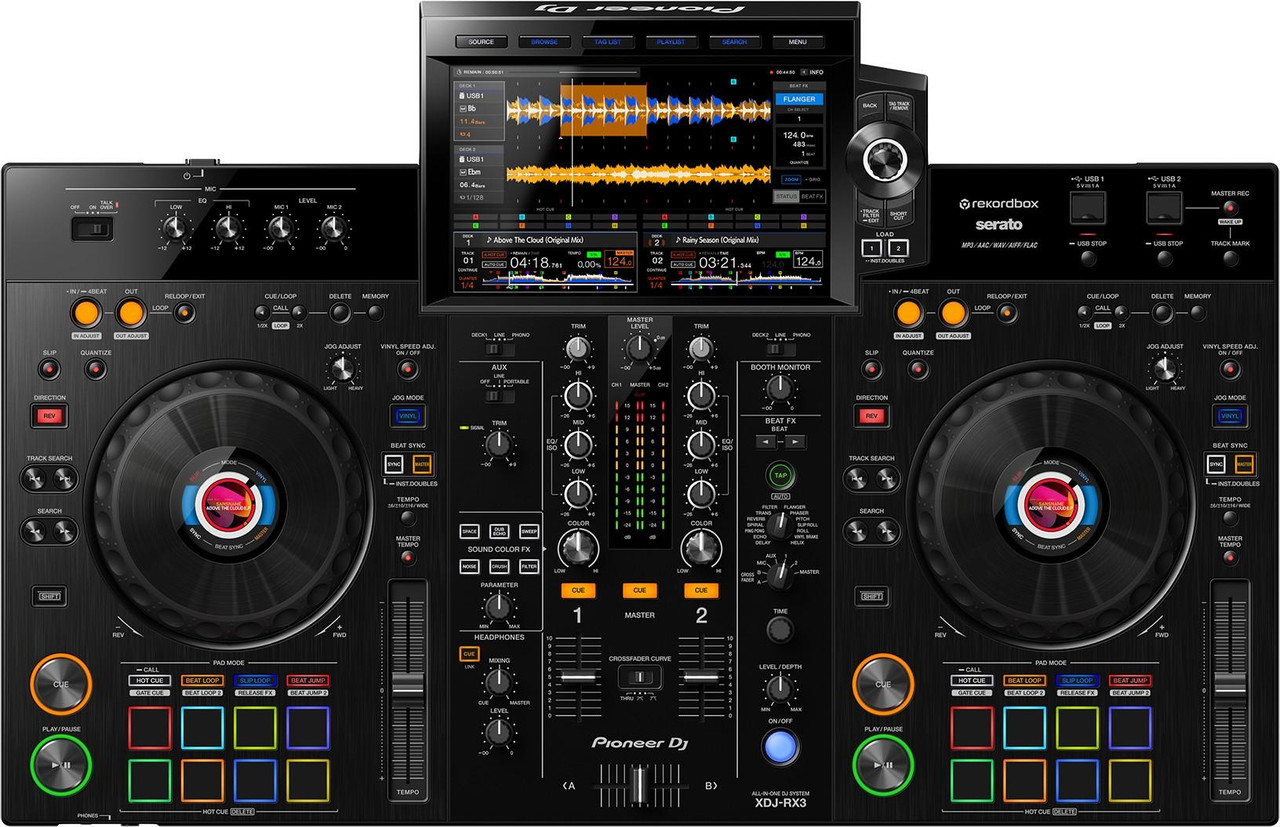 Pioneer XDJ-RX3 All-in-One 2-Ch Performance DJ System rekordbox