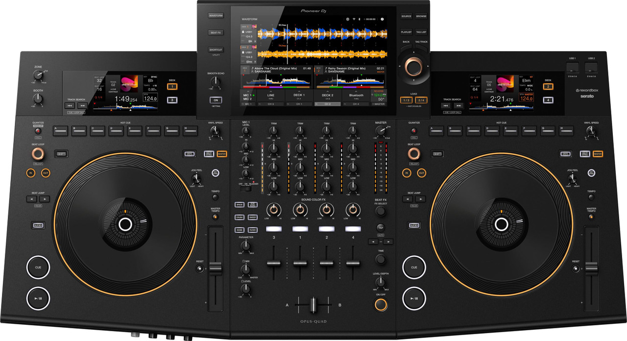 Pioneer OPUS-QUAD All-in-One 4-Ch Premium DJ System rekordbox