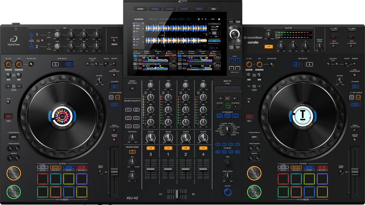 AlphaTheta Pioneer XDJ-AZ 4-Channel All in One rekordbox / Serato