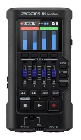 【美品】ZOOM R4 10011846-R4_front__92757. MTR MultiTrak 配信機器・PA機器・レコーディング機器