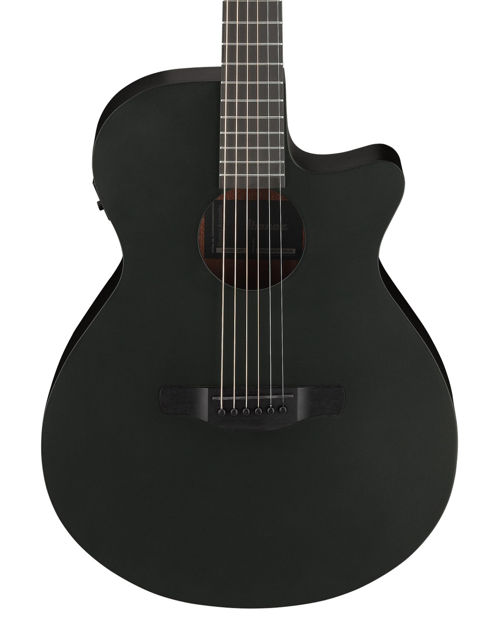 Ibanez AEG621-BOT Electro Acoustic Guitar in Black Out - Andertons