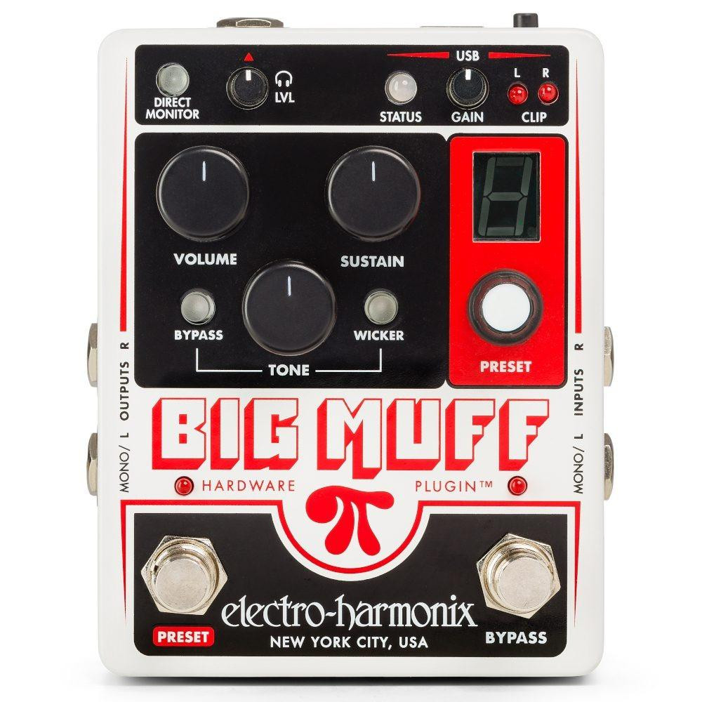 【新品同様・動作確認済】Electro-Harmonix Big Muff Pi Electro-Harmonix Big Muff Pi Hardware Plugin, Fuzz Pedal & USB