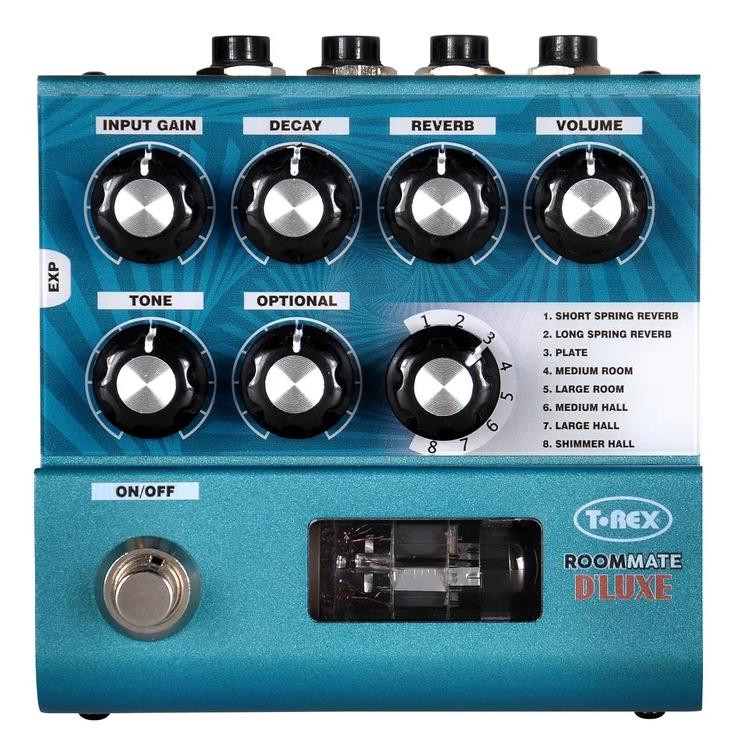 T-Rex RoomMate Deluxe Reverb Pedal - Andertons Music Co