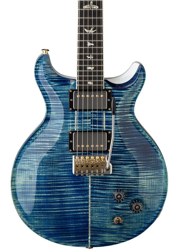 PRS Santana Retro Electric Guitar in River Blue Pearl - Andertons