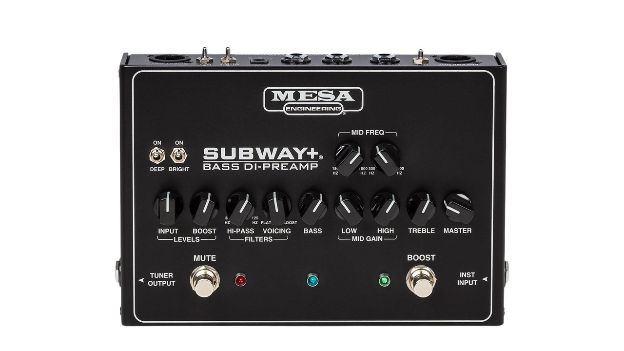 Mesa Boogie Subway+ Bass DI Preamp DI Box - Andertons Music Co Mesa Boogie Subway+ Bass DI Preamp DI Box - Andertons Music Co