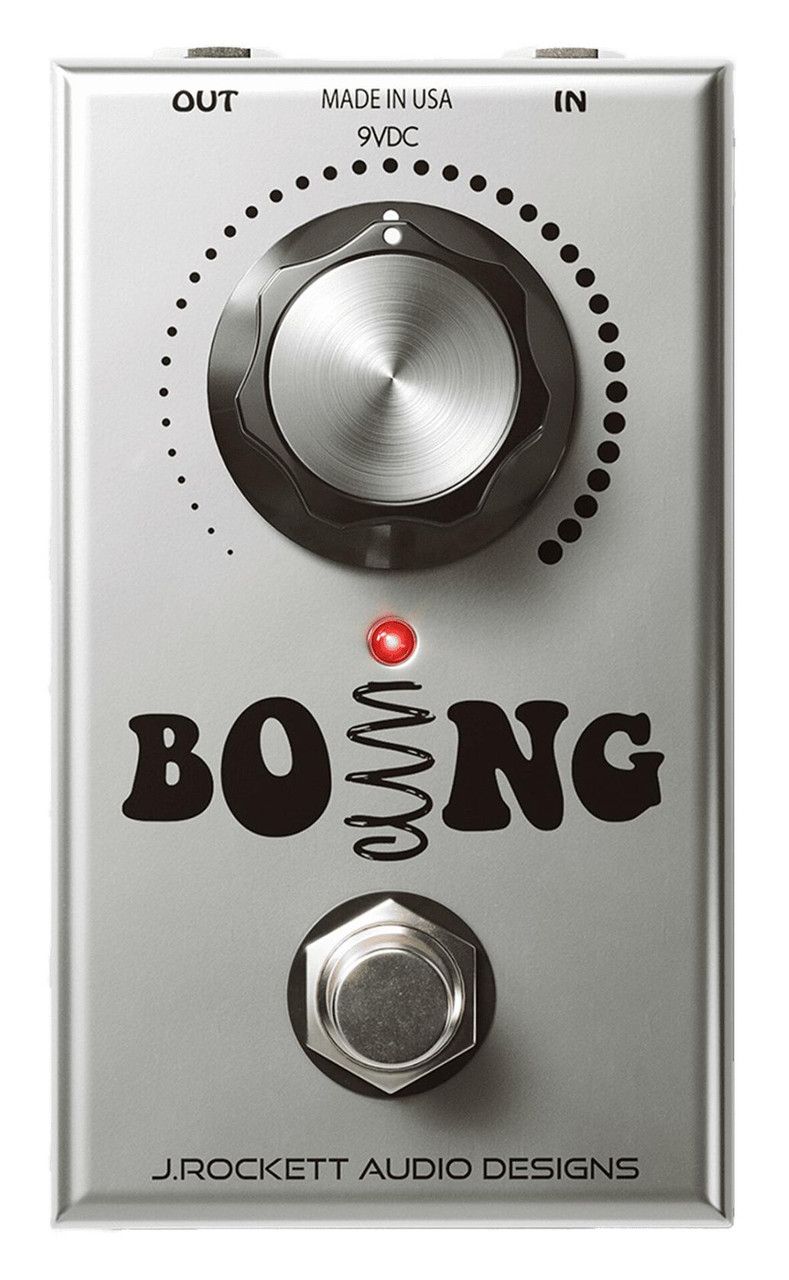 (新品同様)J. Rockett Audio Designs BOING J Rockett Audio Designs Boing Spring Reverb Pedal - Andertons Music Co