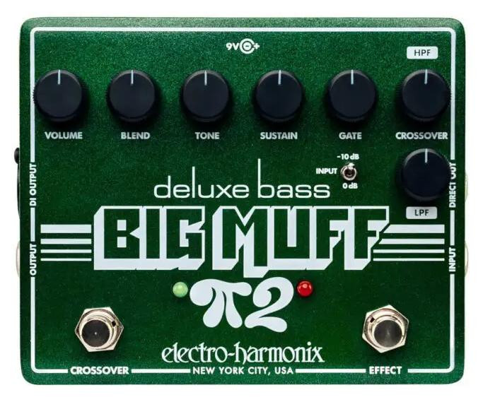 Electro Harmonix Deluxe Bass Big Muff Pi 2 Bass Fuzz Pedal