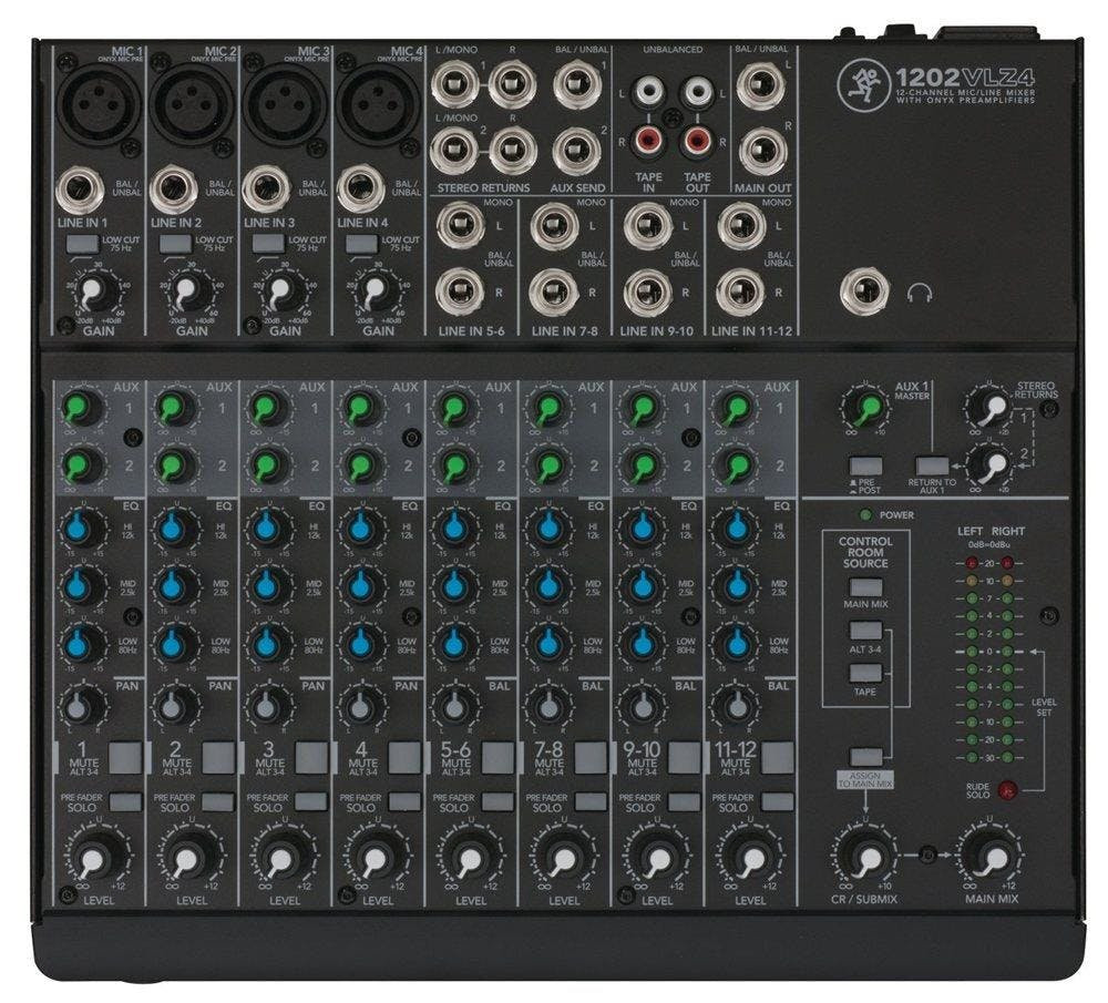 S*r様 MACKIE MICRO SERIES 1202 VLZ Mackie Micro Series 1202-VLZ 12-Channel Mic / Line Mixer | Reverb UK
