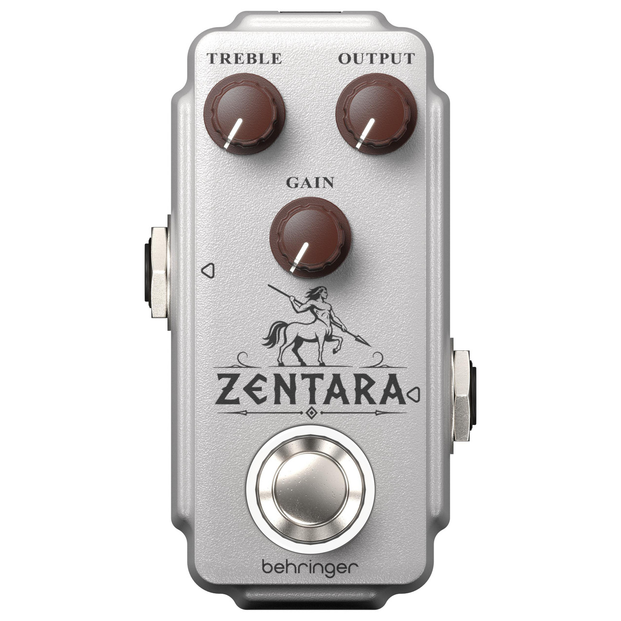 Behringer Zentara Mini Overdrive Pedal in Silver - Andertons Music Co.