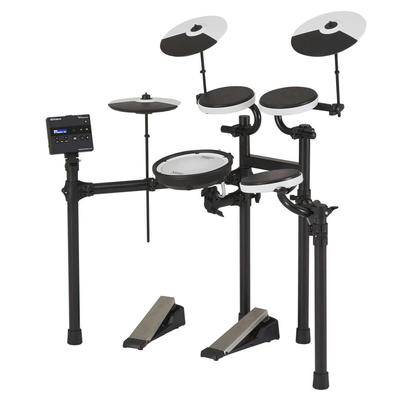 Roland V-Drums TD-20 +オマケ多数 Roland TD02KV V-Drum Electronic Kit, Four Side Rack with 3x Rubber