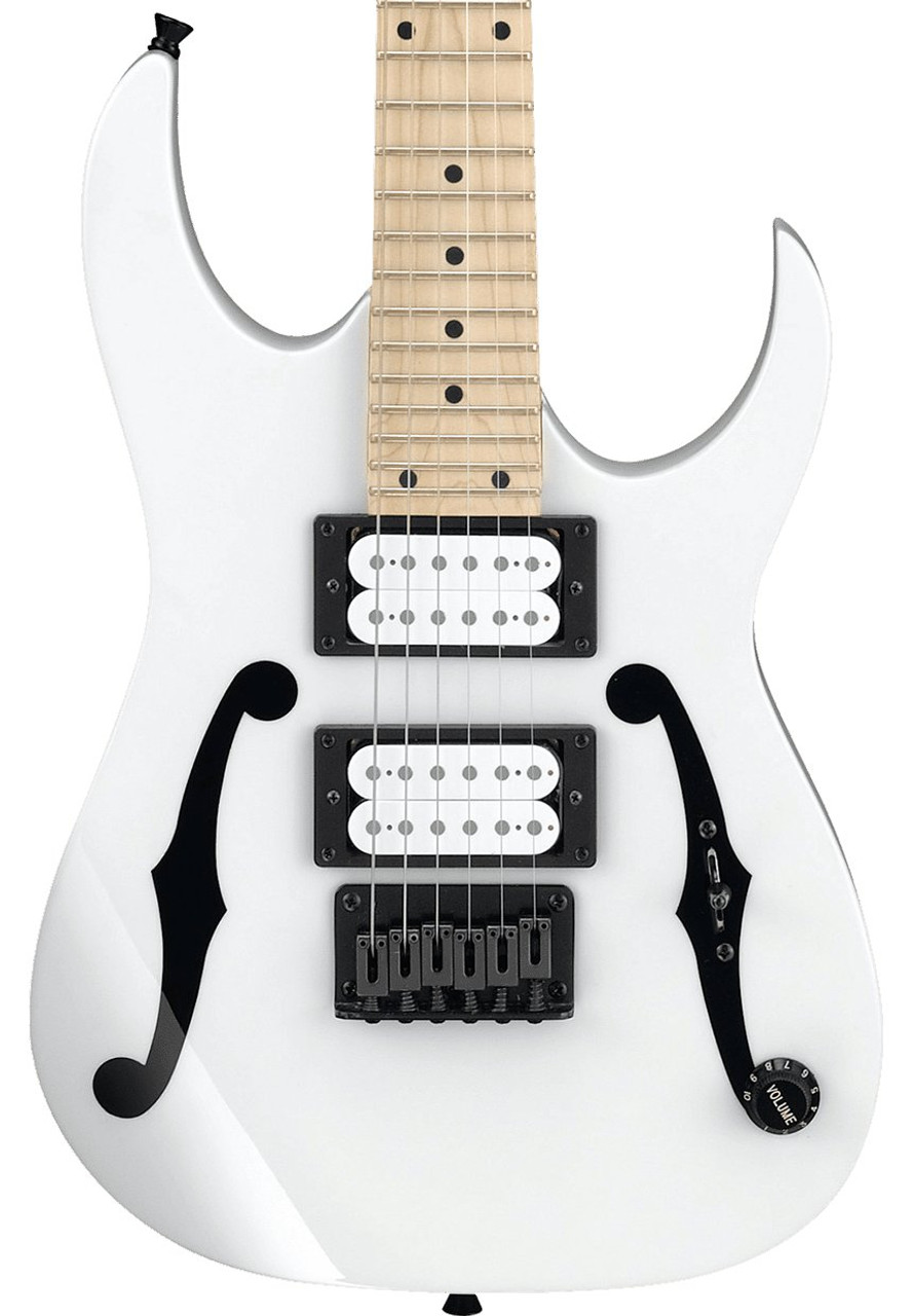 Ibanez Paul Gilbert Signature MiKro in White - Andertons Music Co.