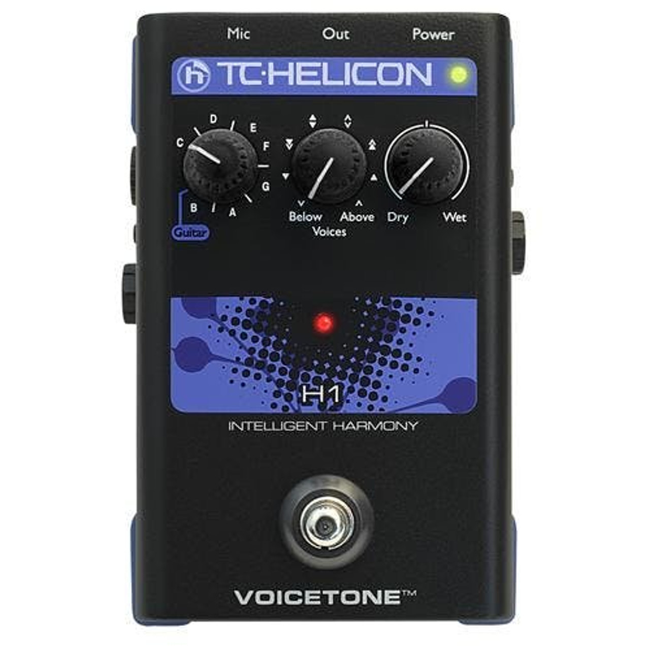 TC Helicon VoiceTone H1 Intelligent Harmony Vocal Processor