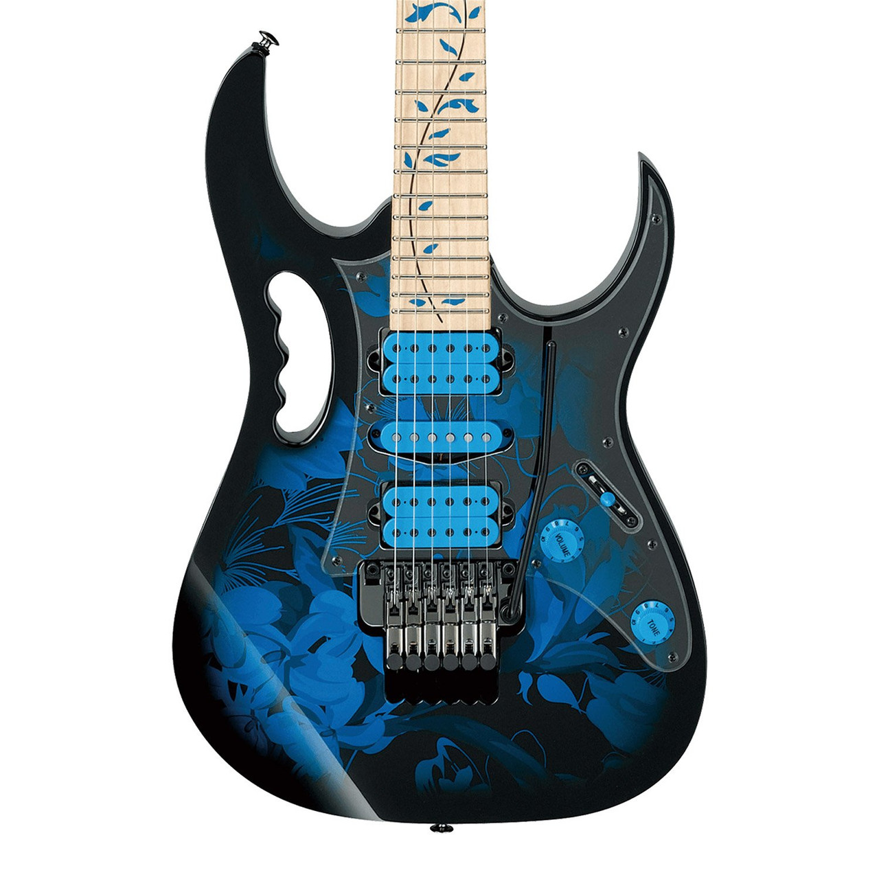 Ibanez JEM77P BFP Steve vai シグネイチャーモデル Ibanez Premium JEM77P Steve Vai Guitar in Blue Floral Pattern