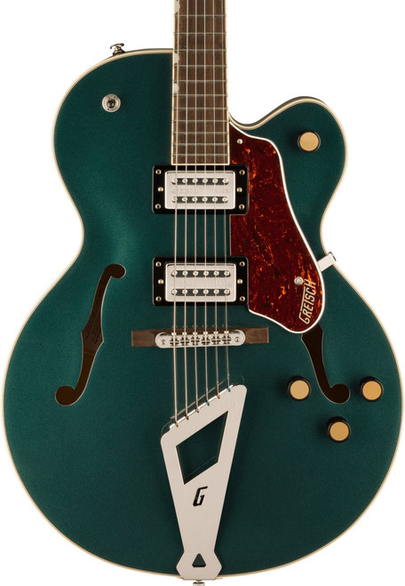 Gretsch G2420 Streamliner Hollowbody Electric Guitar with Chromatic II Tailpiece in Cadillac Green - 2817000546-2817000546_gre_ins_frt_1_rr-hero.jpg