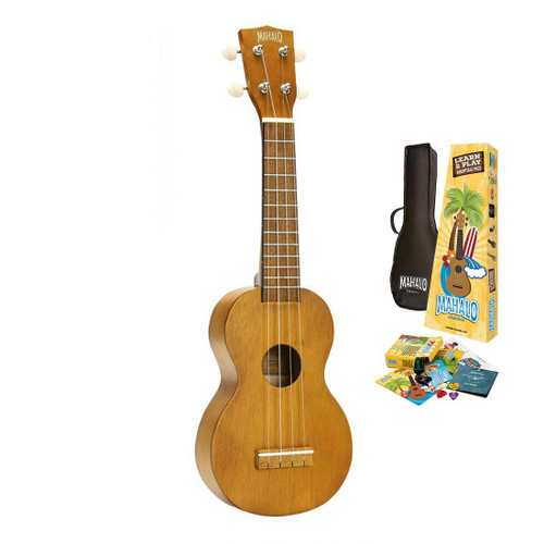 Mahalo Kahiko Ukulele MK1 in Transparent Brown with Essentials Pack - 417869-2500BRP-hero.jpg