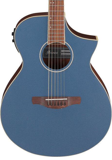 Ibanez AEWC12-PMF Acoustic Guitar In Prussian Blue Metallic Flat - AEWC12-PMF-Ibanez-AEWC12-Acoustic-Guitar-in-Prussian-Blue-Metallic-Flat-Body.jpg