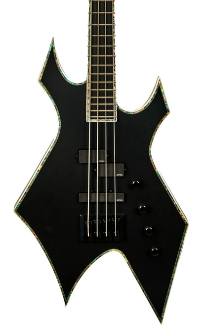 BC Rich Extreme Series Chris Kael Signature Warlock Bass Guitar in Satin Black - 521115-BC-Rich-Extreme-Chris-Kael-Warlock-Bass-Satin-Black-Body.jpg
