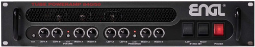 ENGL Amps 19inch Tube Poweramp 840-50 2x50W 2HE - 6L6 Equipped - 11000035-ENGL-19-inch-Poweramp-Front.jpg