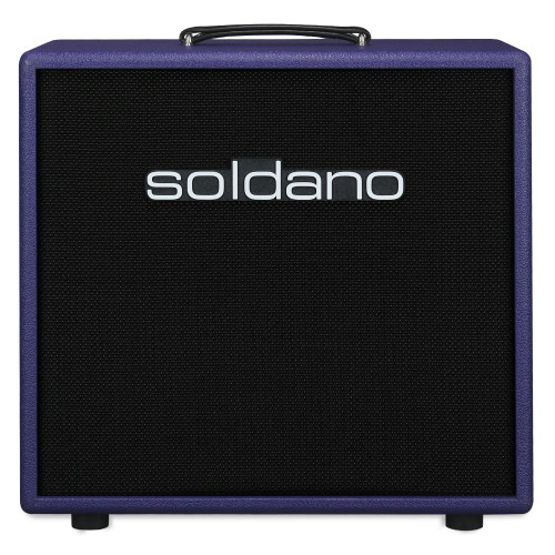 Soldano 1x12" Closed Back Cabinet in Purple - 112CLOSEDPUR-Soldano-112-closed-back_purple_front.jpg
