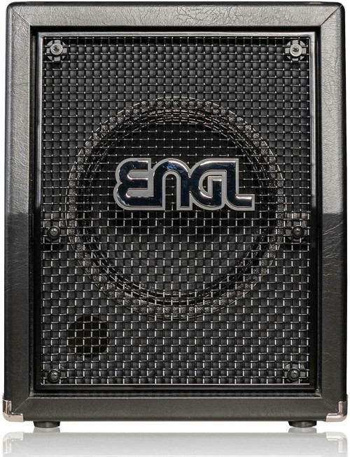 ENGL Amps Pro Cabinet 1x12 Slanted with Celestion V30 - 11000037-ENGL-Pro-Cabinet-112-Slanted-Celestion-V30-in-Black-Front.jpg