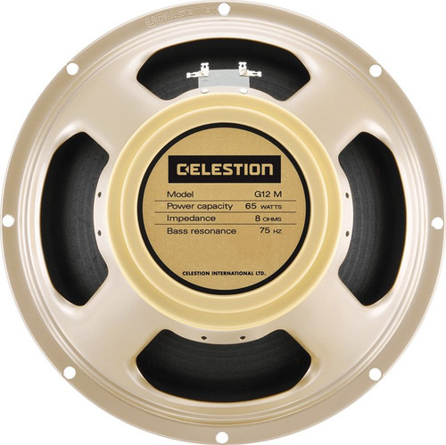 Celestion 65W 8 ohm G12M-65 Creamback Speaker - 370540-g12mcreamback_zoom1.jpg