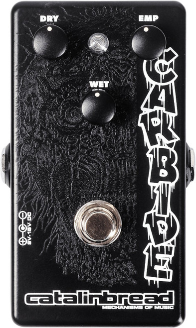 Catalinbread Carbide Heavy Distortion Pedal - CARBIDE-Catalin-Carbide-Distortion-Pedal-in-Black-and-White-Front-1.jpg