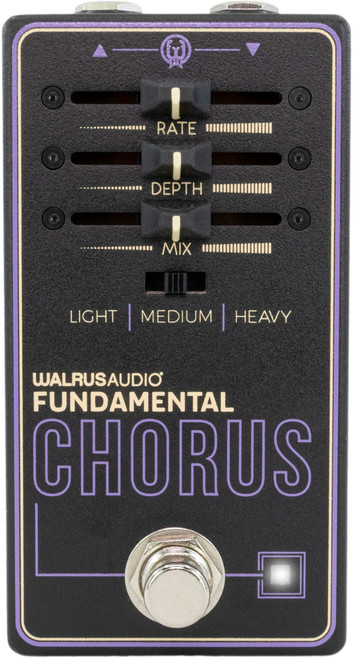 Walrus Audio Fundamental Series Chorus Pedal - 64196-Walrus-Audio-Fundamental-Series-Chorus-in-Black-Front.jpg