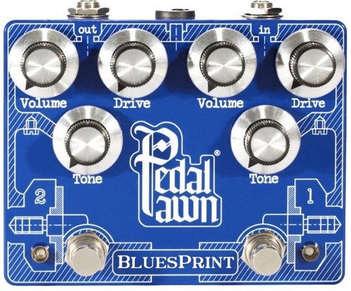 Pedal Pawn BluesPrint Dual Overdrive - PP-BLUESPRINT-Pedal-Pawn-Bluesprint-Overdrive-Pedal-Hero.jpg