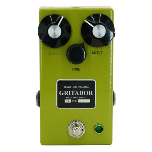 Browne Amplification Gritador Overdrive Pedal - GRITADOR-Browne-Gritador-Pedal.jpg