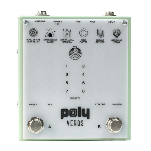 Poly Effects Verbs Reverb Pedal - POLYVERBS-Poly-Effects-Verbs-Reverb-Pedal-front-unlit.jpg